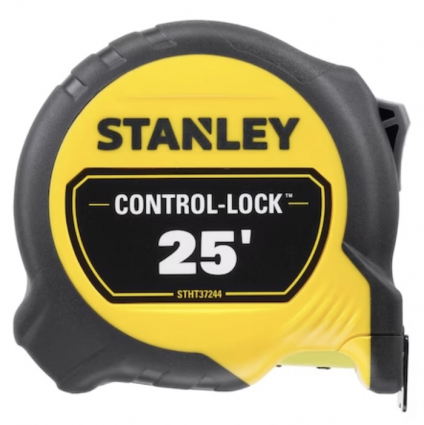 Stanley 25 ft. CONTROL-LOCK Tape Measure