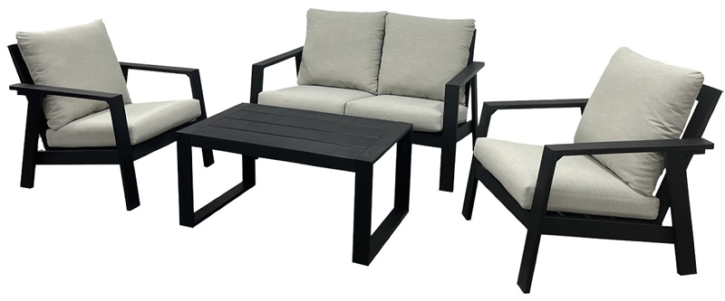 Coastal Seating Four Piece Set