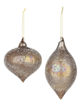 Embossed Bronze Ornament Assortment