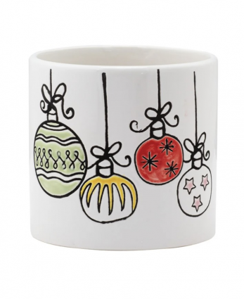 Christmas Ornament Planter 4.75"