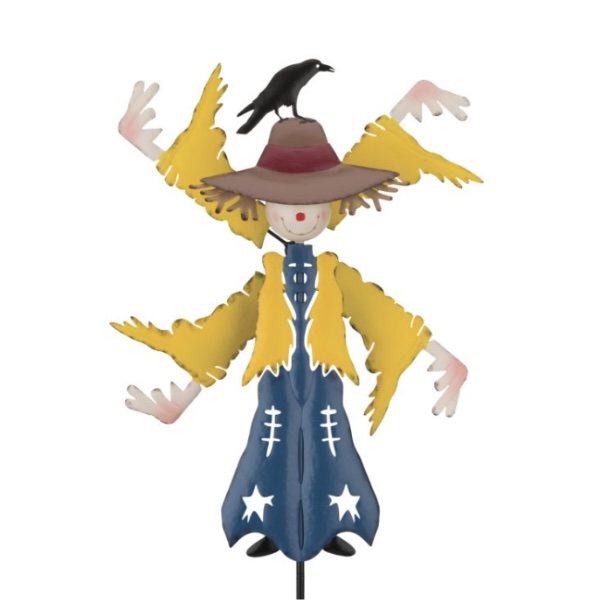 Scarecrow Wind Spinner Stake 