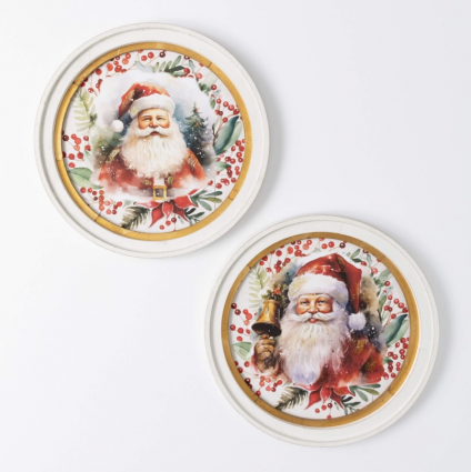 Vintage Santa Wall Art 15.75"