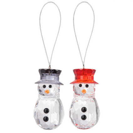 ORNAMENT, 2.5"H SNOWMAN ASORT