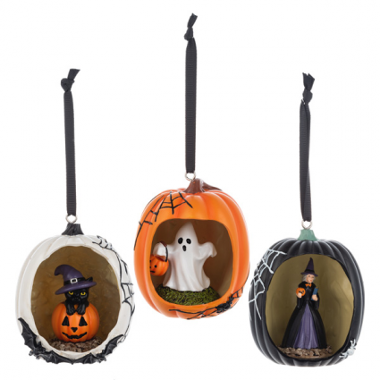 Panoramic Pumpkin Ornaments (sold separately) 