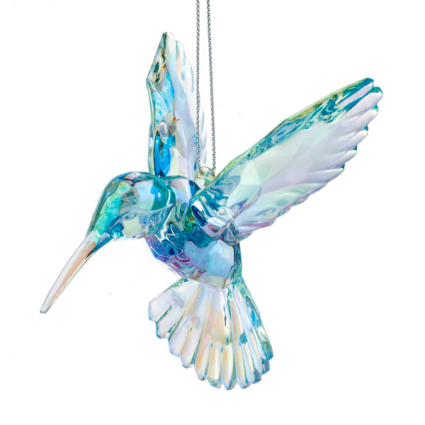 ORNAMENT, 4"H HUMMINGBIRD