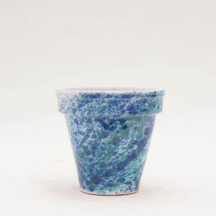 Spanish Sunset Petals Pot 6"