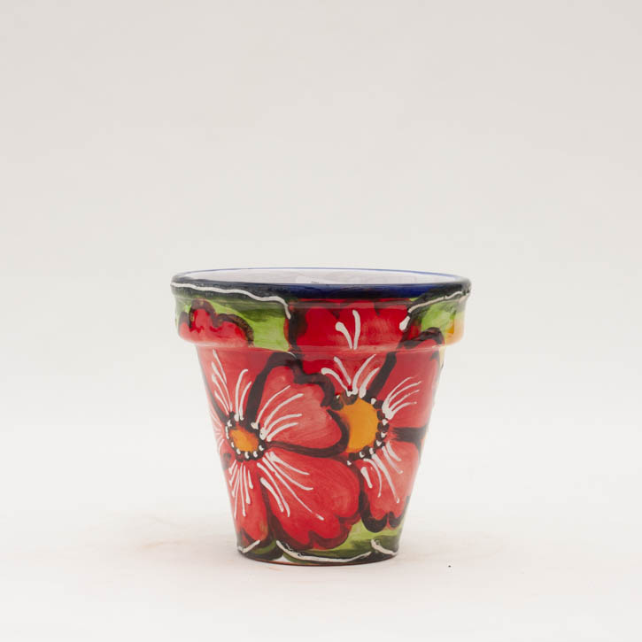 Spanish Blossom Pot 6"