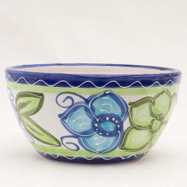 Spanish Meadow Bloom Bowl 11"