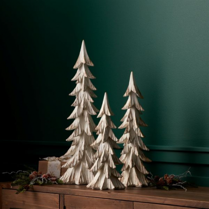 TREE, 15"H WHITE