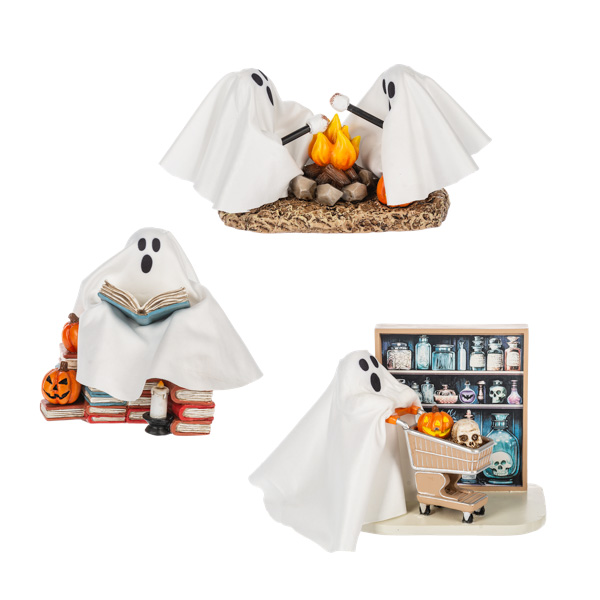 Ghost and Jack O Lantern Activities Figurines (sold separately)