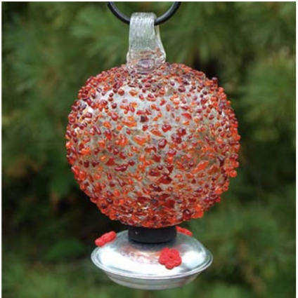 Dew Drop Hummingbird Feeder - Green