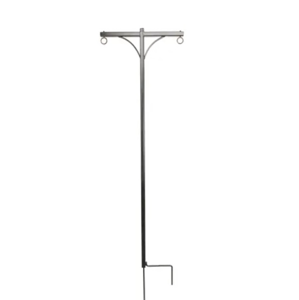 New Age Double Heavy-Duty Tubular Shepherd's Hook  84"