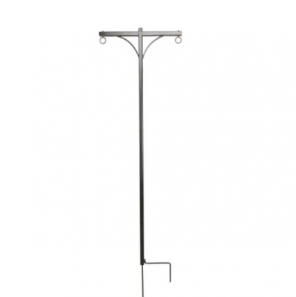 New Age Double Heavy-Duty Tubular Shepherd's Hook  84"