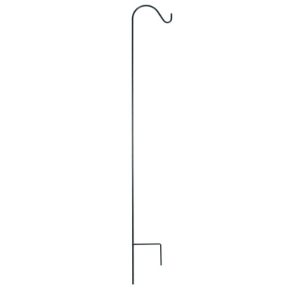 Black Single Shepherd Hook  84"