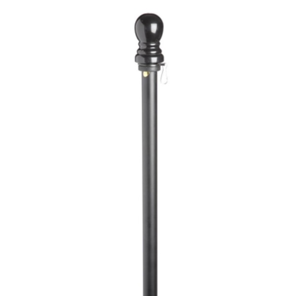Black Metal Flag Pole