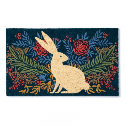 Bunny Blooms Doormat 17X28