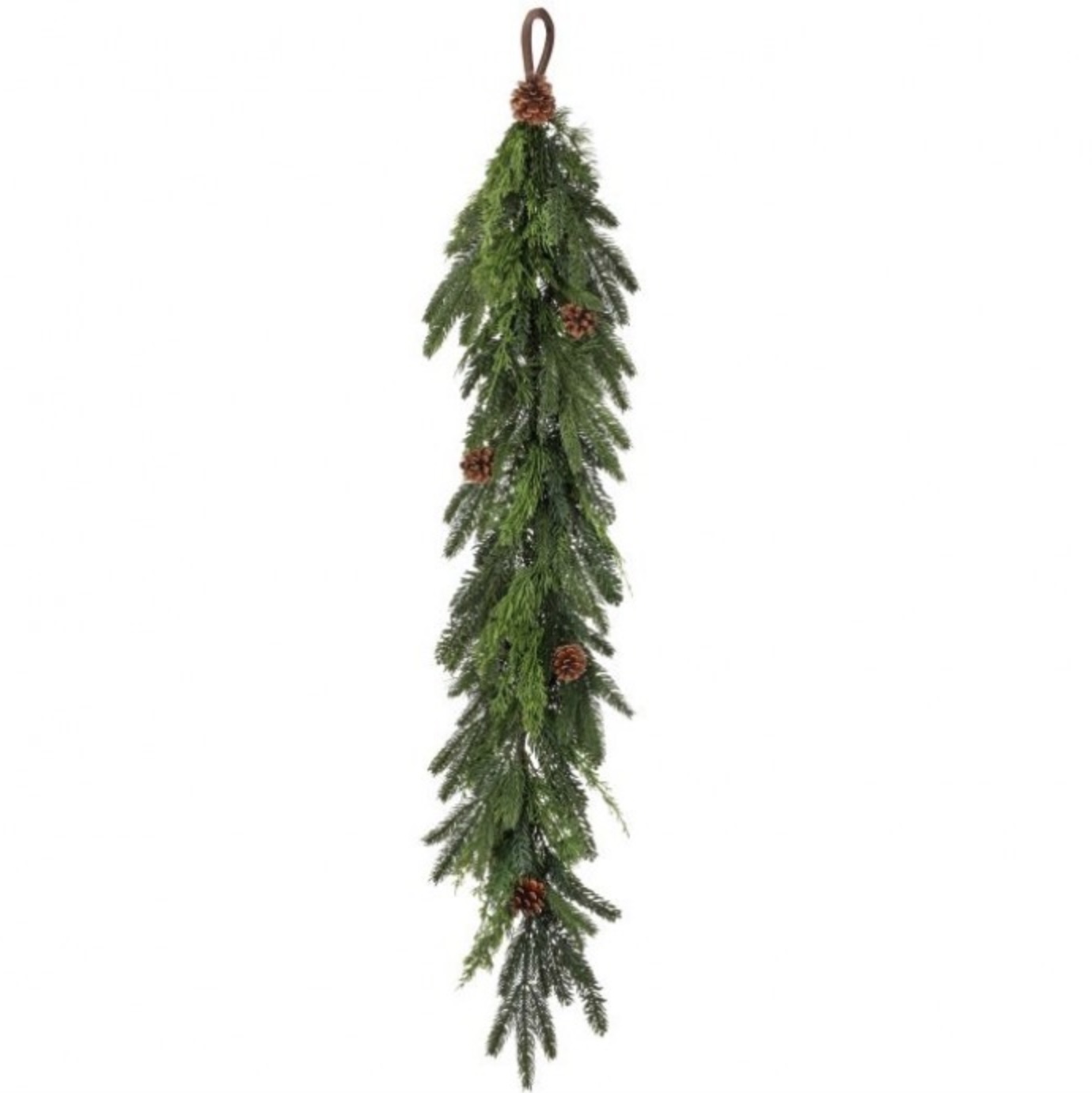 Cedar & Spruce Cone Garland  48"