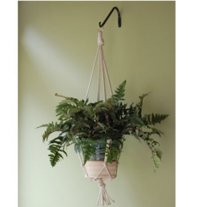 All Natural Jute Plant Hanger 36"