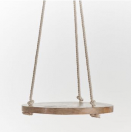 Cotton Wooded Shelf Hanger