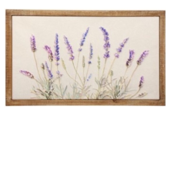 Lavender Field Wall Décor 26X16