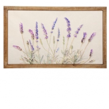 Lavender Field Wall Décor 26X16
