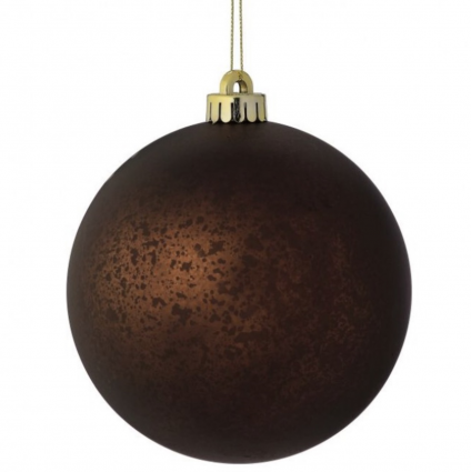 Chocolate Mercury Ornaments 100MM  Box of 4
