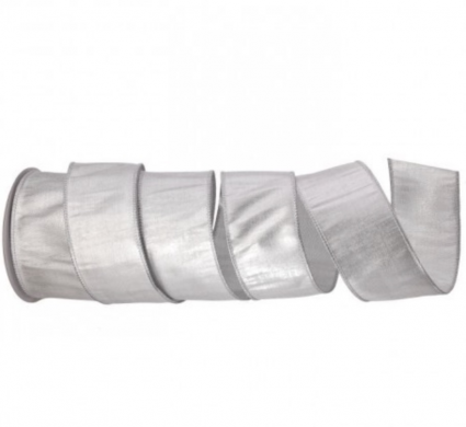 Metallic Dupion Ribbon 2.5"X 10 yards