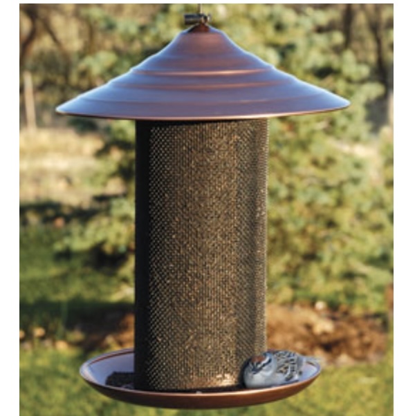 Brushed Copper Nyjer Feeder