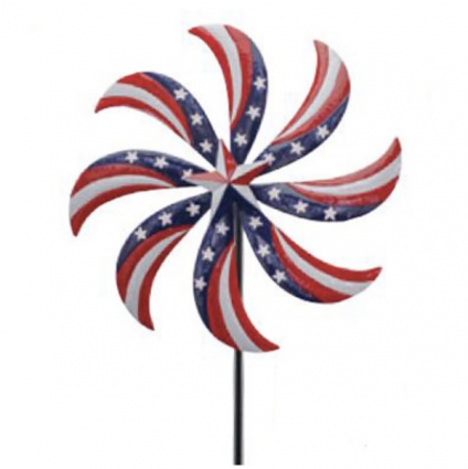 Patriotic Wind Spinner 20"W x 61"H