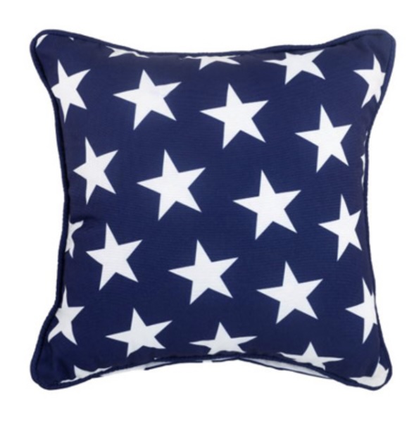 Patriotic Stars Pillow
