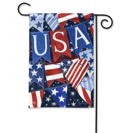 Patriotic USA Mini Flag