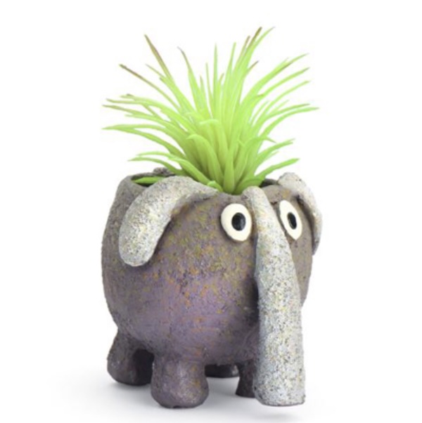 Dink the Baby Elephant Mini Planter