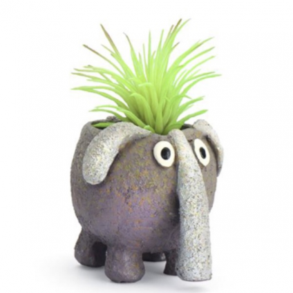Dink the Baby Elephant Mini Planter