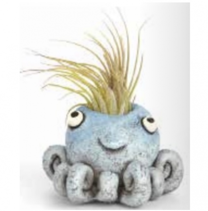 Inky the Octopus Mini Planter 