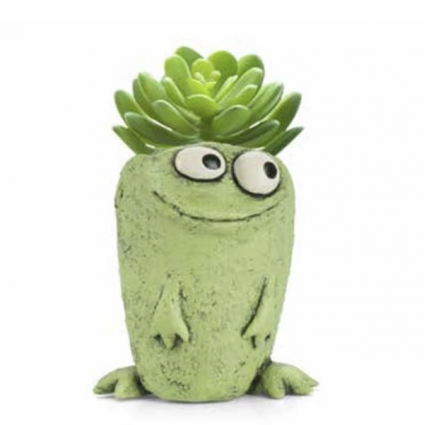 Orville the Frog Mini Planter
