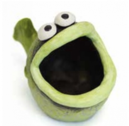Bubba the Bass Mini Planter