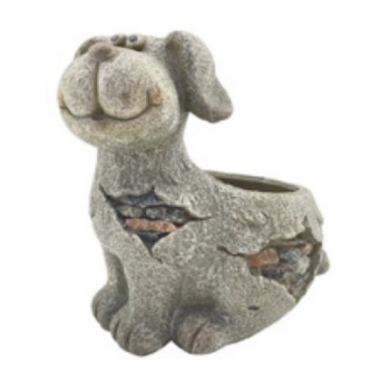 Theodore the Dog Mini Planter