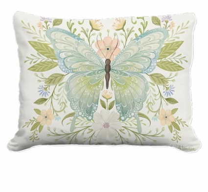Whimsy Butterfly Pillow