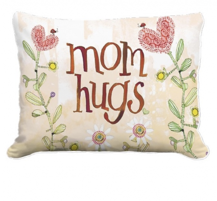 Mom Hugs Pillow