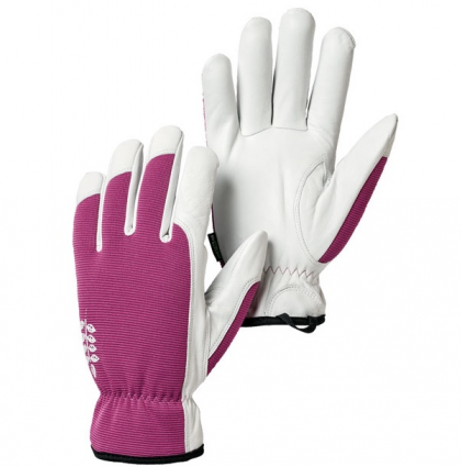 Kobolt Fuschia Goatskin Leather Garden Glove  (7)