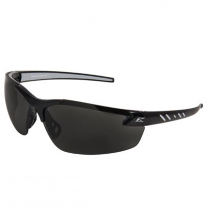 Zorge ANSI Z87+ Compliant Safety Glasses Black with Smoke Lenses