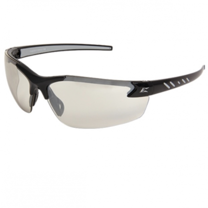 Zorge Black Safety Glasses Black with Clear Lenses