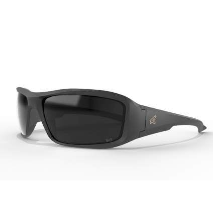 Brazeau ANSI Z87.1+ Compliant Black with Smoke Lenses