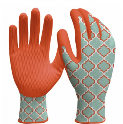 Women's Honeycomb Dip Gardening Gloves (L)