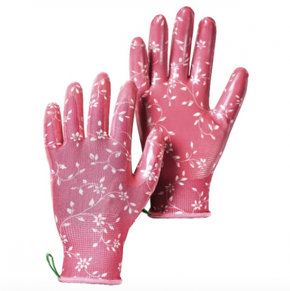 Fuchsia Ladies Garden Dip Gloves (8)