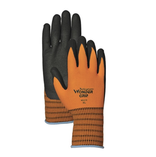 Wonder Grip® Premium Garden Orange Gloves (XL)