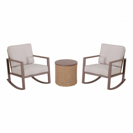 Grand Valley 3 Piece Chat Set