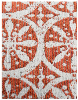 PILLOW, 12" X 20" RUSTY PIZZELLE