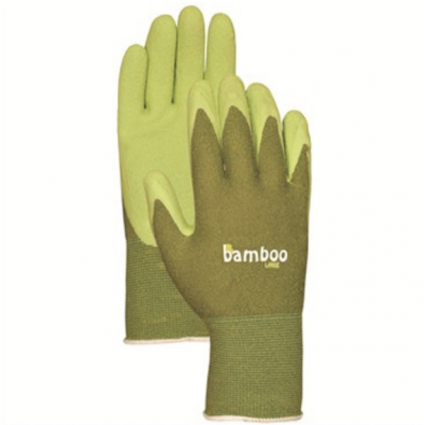 Bamboo Gardener Rubber Palm Gloves (M)