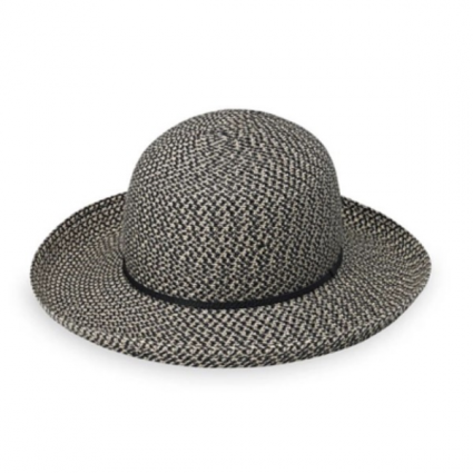Amelia Mixed Black Wallaroo Hat